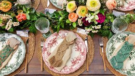 Déco de table de mariage