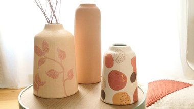Vase en papier