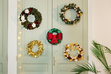 Comment faire une couronne de Noël ?