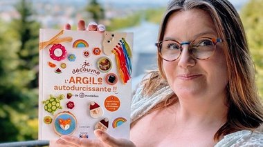 Interview de Lucile Carli : son nouveau livre sur l'argile pour les enfants 