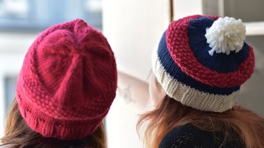 Tricoter un bonnet avec pompon