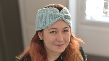 Tricoter un headband avec Plassard