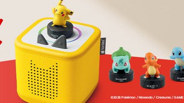 Les Pokémon débarquent sur la Tonies 