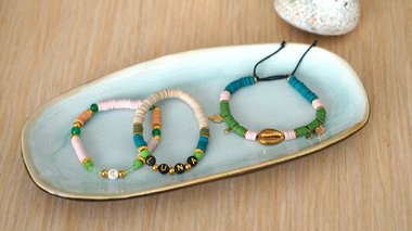 Bracelets avec des perles