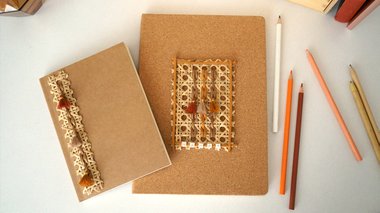 Carnet en cannage