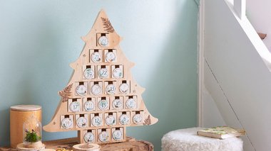 Tuto calendrier de l'avent en bois pyrogravé