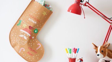Tuto déco chaussette de Noël