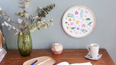 Tuto cadre herbier à l'aquarelle