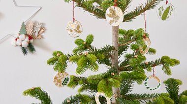 Tuto suspension de Noël en résine