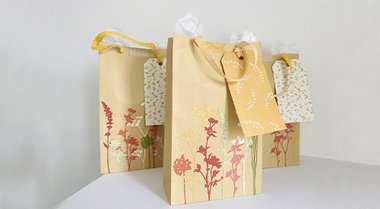 Pochette cadeau Herbier - Garden Party
