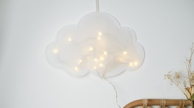 Veilleuse nuage en papier calque