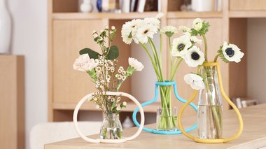 Vases filaires en pâte Fimo® 