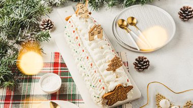 Tuto bûche de Noël avec Scrapcooking