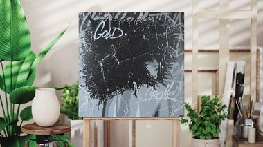 Tuto toile « Elle » à la bombe de peinture Montana par Crome