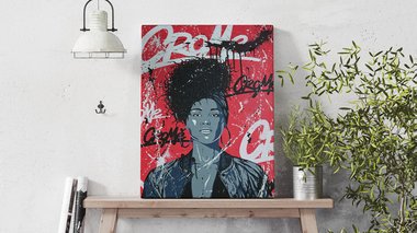 Tuto toile « Fierté » aux marqueurs Posca par Crome