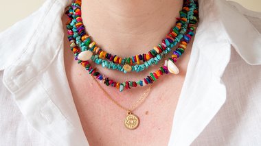 Collier multirang bohème avec Artbimex