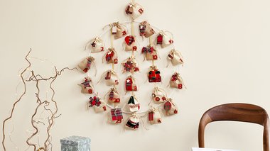 Inspiration : calendrier de l'Avent pochons en jute