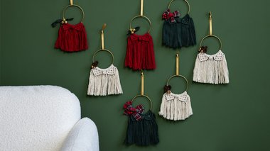 Tuto mini suspensions macramé