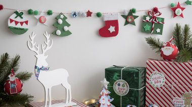 Tuto guirlande de Noël