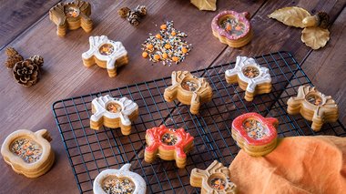 Tuto biscuits shaker Halloween avec Scrapcooking