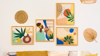 Tuto tableau à l'acrylique avec Sennelier