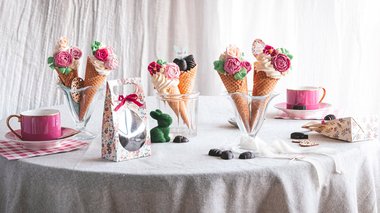 Tuto bouquet de fritures en chocolat