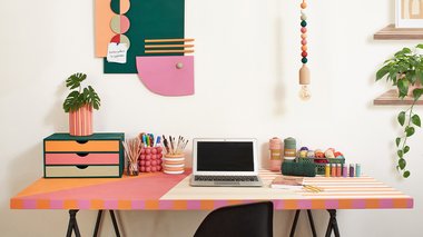 Tuto rangements de bureau décoré avec Montana