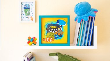Tuto aquarium en papier