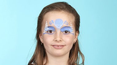 Tuto maquillage sirène avec Grim'tout