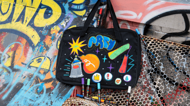 Tuto sac artiste personnalisé avec POSCA
