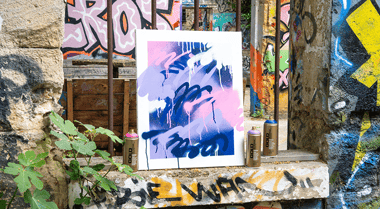 Tuto tableau street art avec Montana