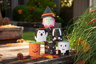 Inspiration chamboule-tout Halloween