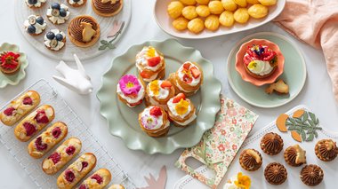 Inspiration pâtisseries miniatures de printemps