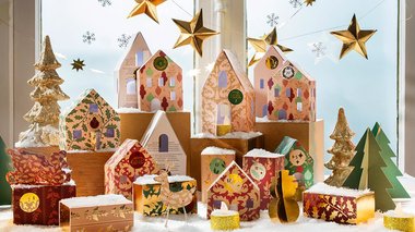 Tuto calendrier de l'avent village de Noël 