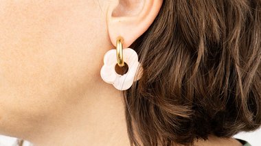 Inspiration boucles d'oreille fleur