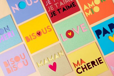 Inspiration cartes à messages DIY facile