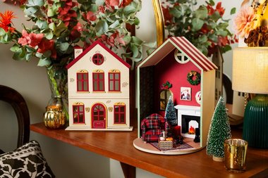 Tuto Village miniature de Noël : créez des maisons lumineuses en mini monde