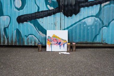 Tuto dessin sneaker avec Montana et Graph'it