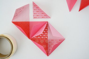 Mini Home Déco Cœur en origami