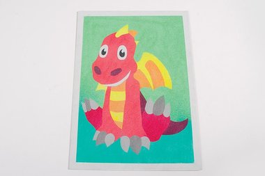 Dragon en Sablimage 