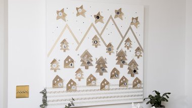 Tuto calendrier de l'Avent en papier "Calendrier du Bonheur"