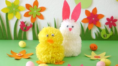 Tuto poussin pompon