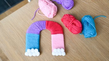 Tuto arc-en-ciel en laine Créalia