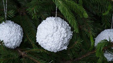 Tuto boules enneigées scintillantes 