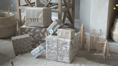 Tuto emballage cadeau nordique