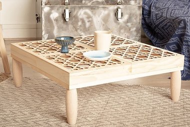 Table basse tendance cannage 