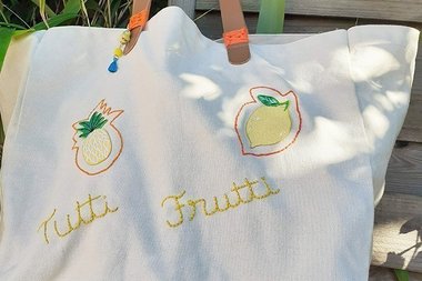 Tuto sac cabas et thermocollants
