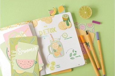 Carnet d’été – Bullet Journal Tutti Frutti 