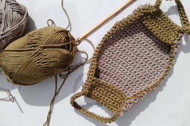 Masque au crochet
