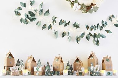 Tuto Village de Noël en Papier 2020 